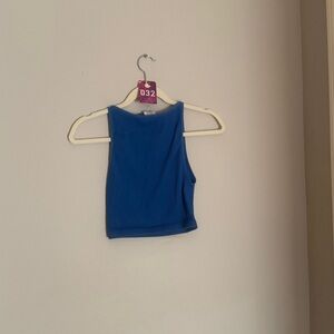 Cotton On Blue Crop Top